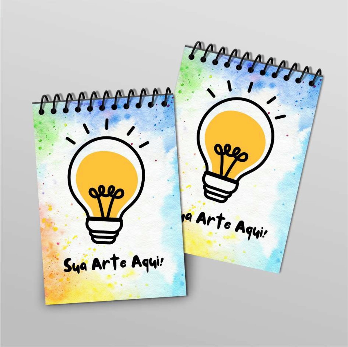 Bloco de Notas Capa Dura 10x14cm